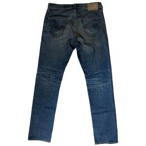 AG Adriano Goldschmied Tailored Leg Mens Jeans Tag 30 Blue Tapered W32xL35 Denim